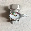 Wyin Fine Tuning CO2 Single Gauge Regulator (W01 11) - Silver