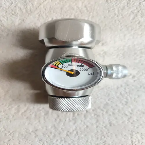 Wyin Fine Tuning CO2 Single Gauge Regulator (W01 11) - Silver