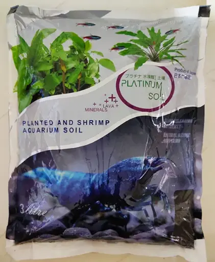 Aquatic Remedies Planted And Shrimp Platinum Aquarium Soil - 9 Ltr