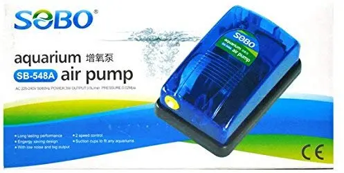 Sobo Aquarium Air Pump SB-548A