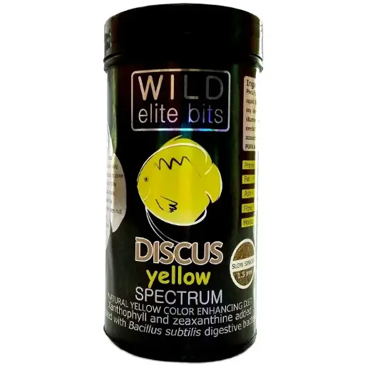 Aquatic Remedies Wild Discus Bits Yellow Spectrum 100 gm